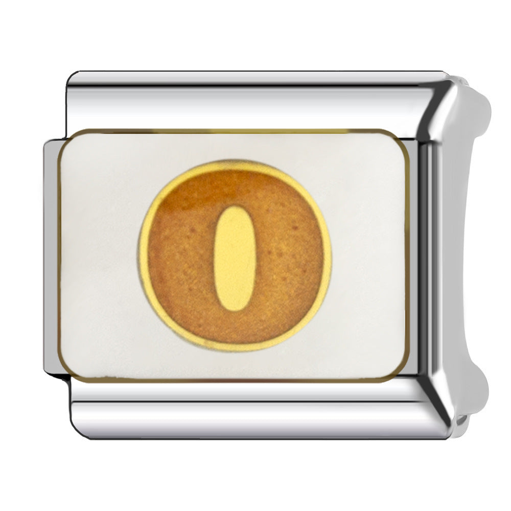 Wholesale  Italian Charm Bracelet 9mm DIY heart Creative Stainless Steel Composable Bracelet