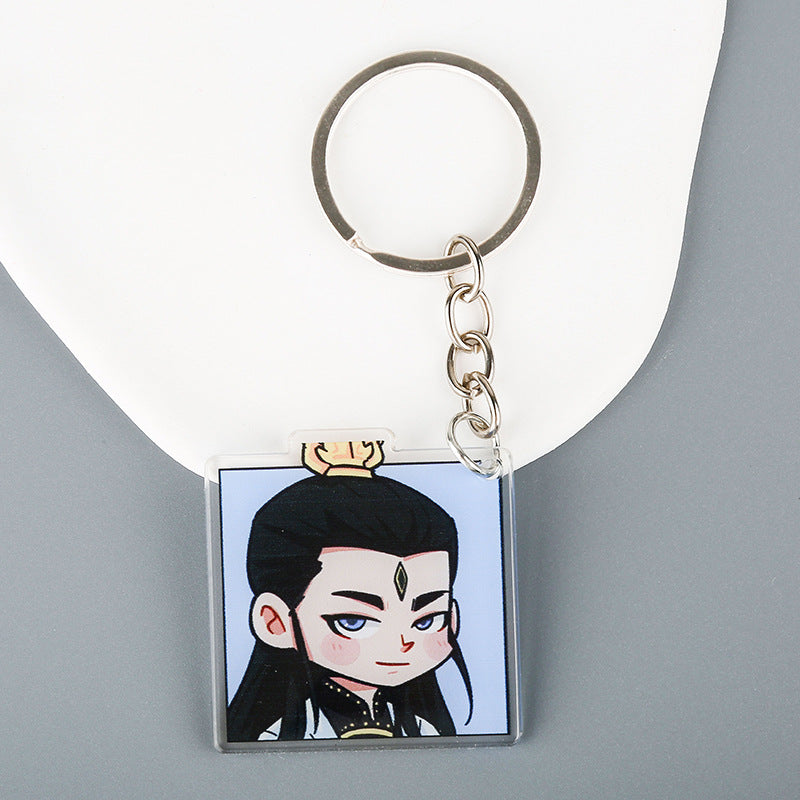 Wholesale Cartoon Anime Acrylic Keychains ACC-KC-HangLi022