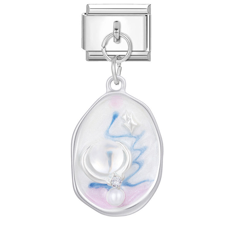 Wholesale Italian Charm Bracelet 9mm DIY Splicing Creative Pendant Stainless Steel Composable Bracelet