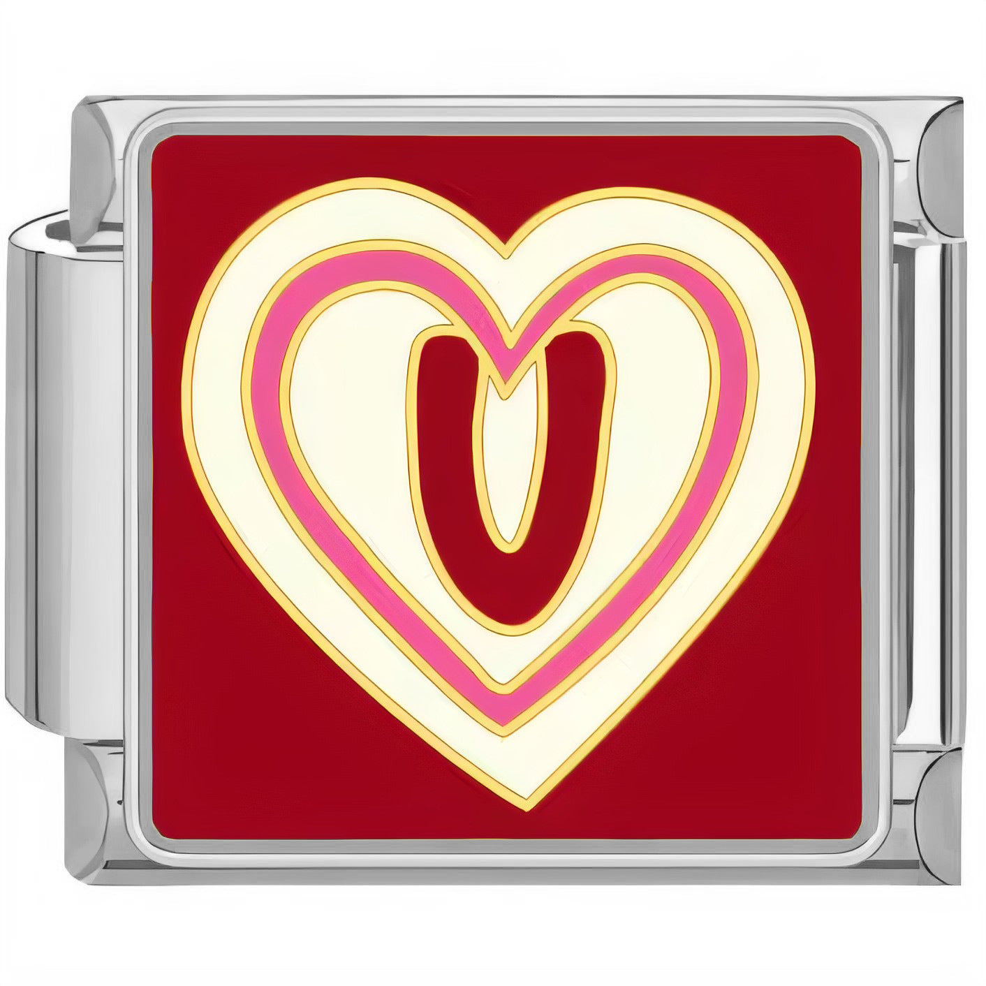 Wholesale Italian Charm Bracelet 9mm DIY Cherry Homemade   Creative Stainless Steel Composable Bracelet