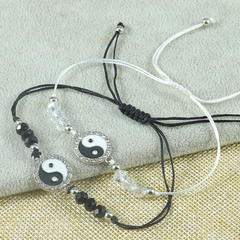 Wholesale popular amulet crystal bracelet