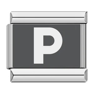 Wholesale Italian Charm Bracelet 9mm DIY Splicing Removable English Letters Stainless Steel Composable Bracelet