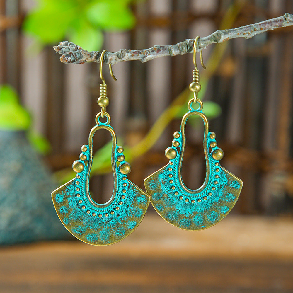 Wholesale  retro alloy earrings Bohemian fashion jewelry