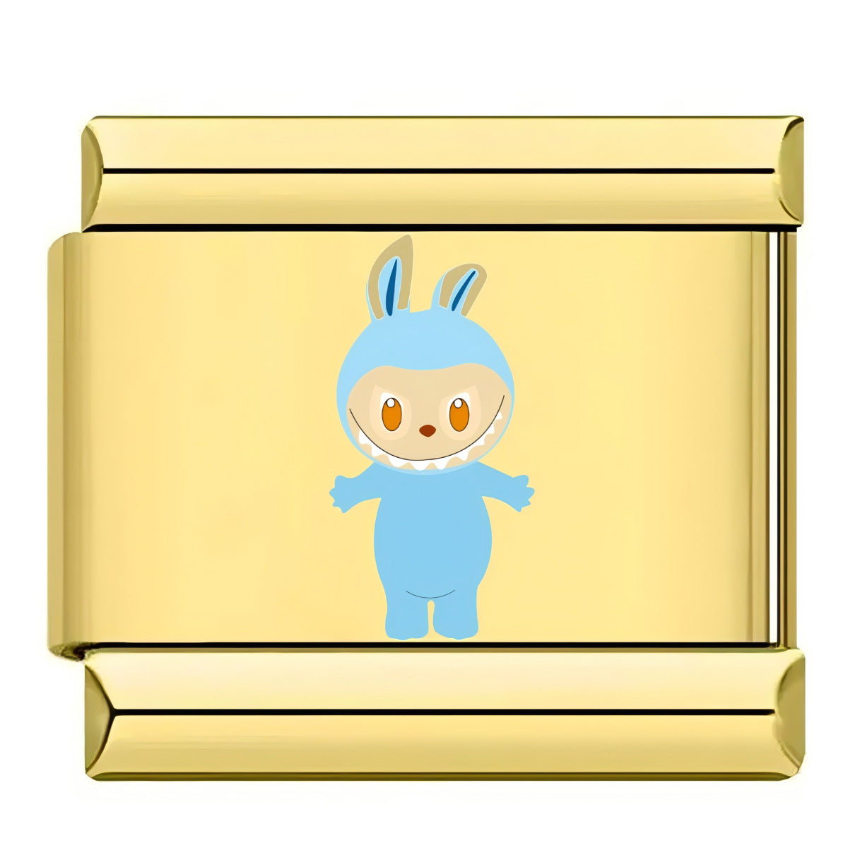 Wholesale 10pcs Italian Charm Bracelet 9mm DIY Splicing Cartoon Cute Stainless Steel Composable Bracelet