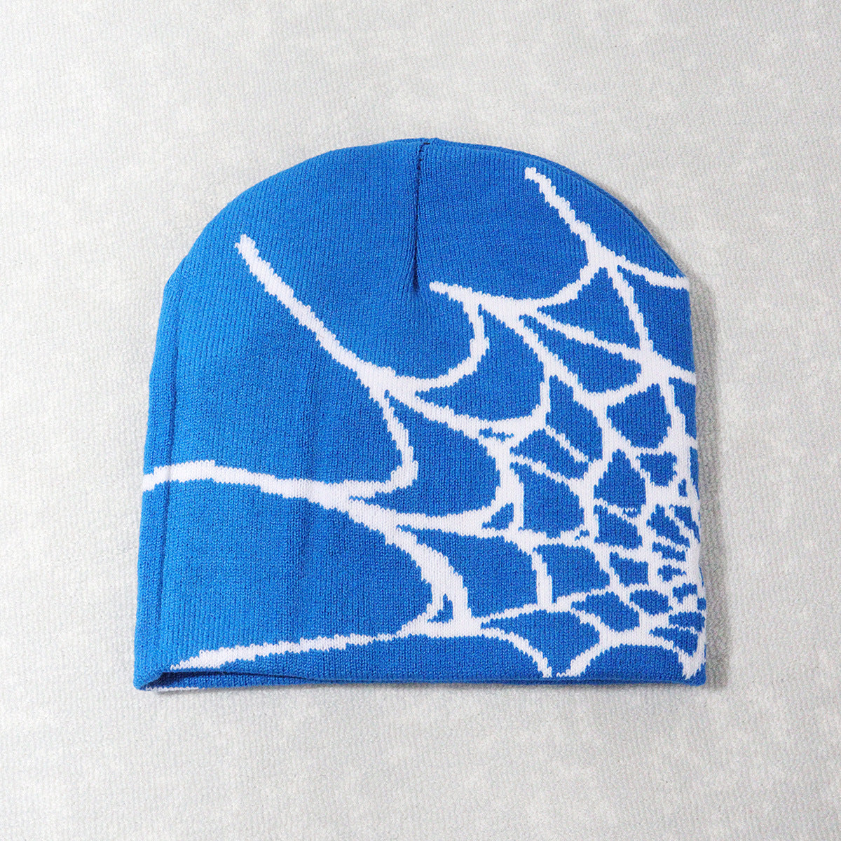 Wholesale Pullover Spider Web Y2K Jacquard Knitted Hat Beanie ACC-HT-Junl001