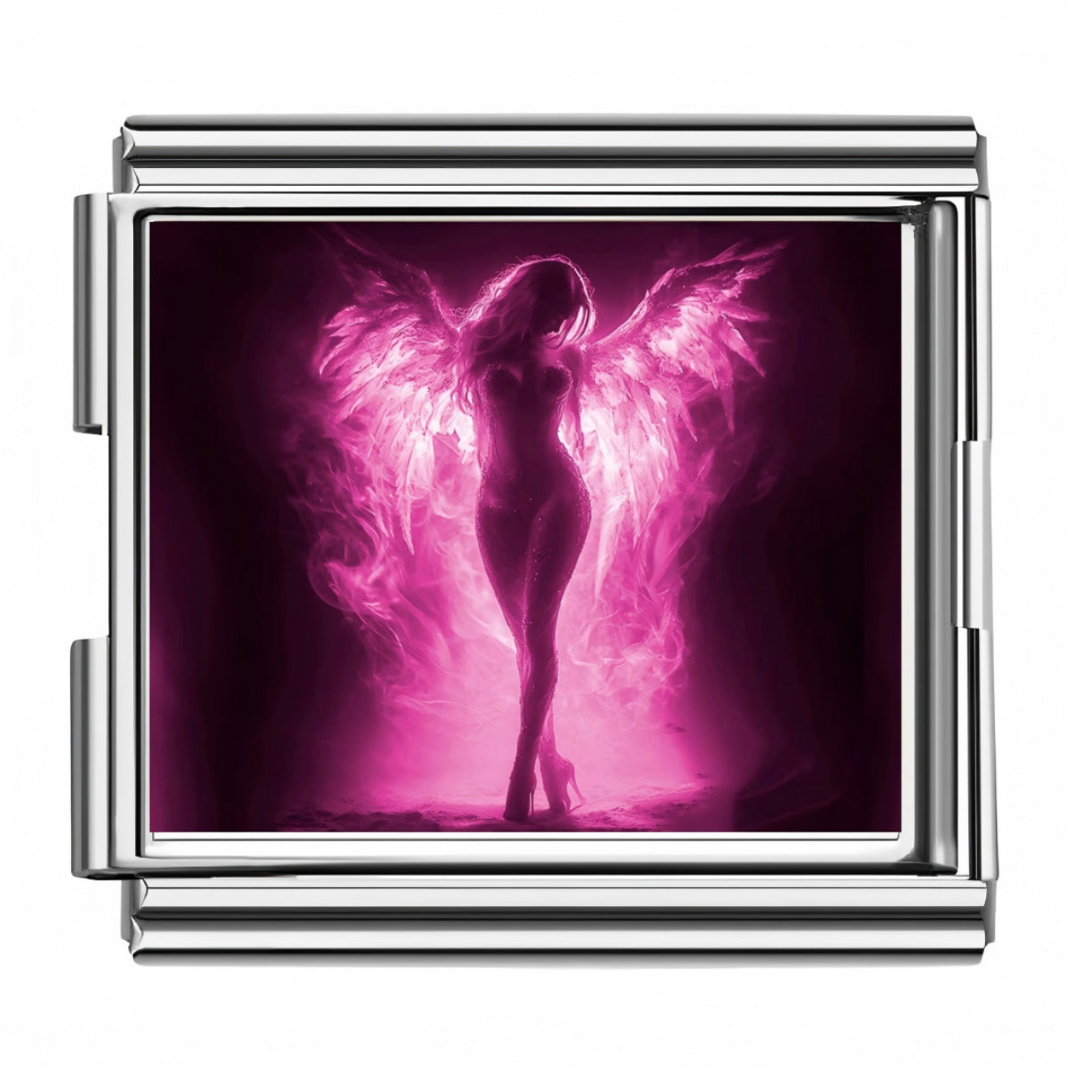 Wholesale Italian Charm Bracelet 9mm DIY Splicing Love Sunset Stainless Steel Composable Bracelet