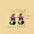 Wholesale Halloween Earrings Witch Tombstone Scream Ghost Acrylic  Earrings