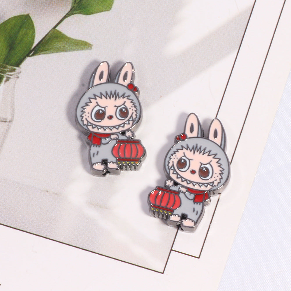 Wholesale 10pcs Alloy Cute Cartoon Beads DIY Bead Accessories