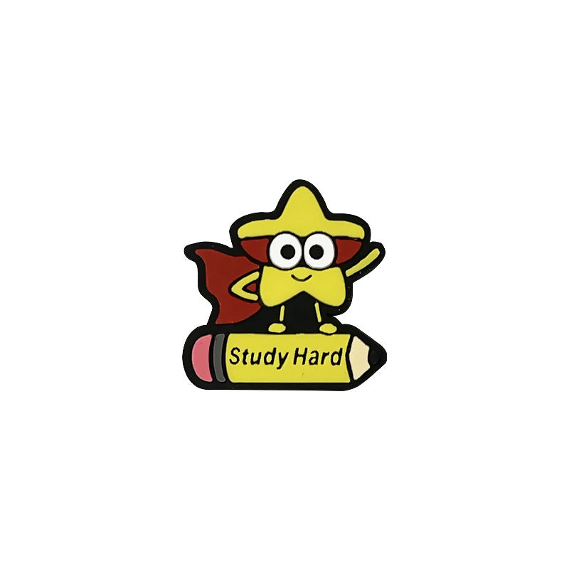 Wholesale 10pcs Alphabet Learning Series Focal Beads DIY Bead Accessories