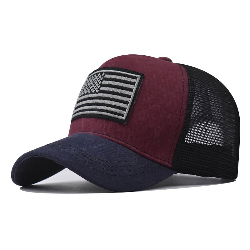 Wholesale American Flag Embroidered Baseball Cap