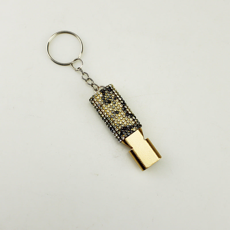 Wholesale Diamond Whistle Keychain