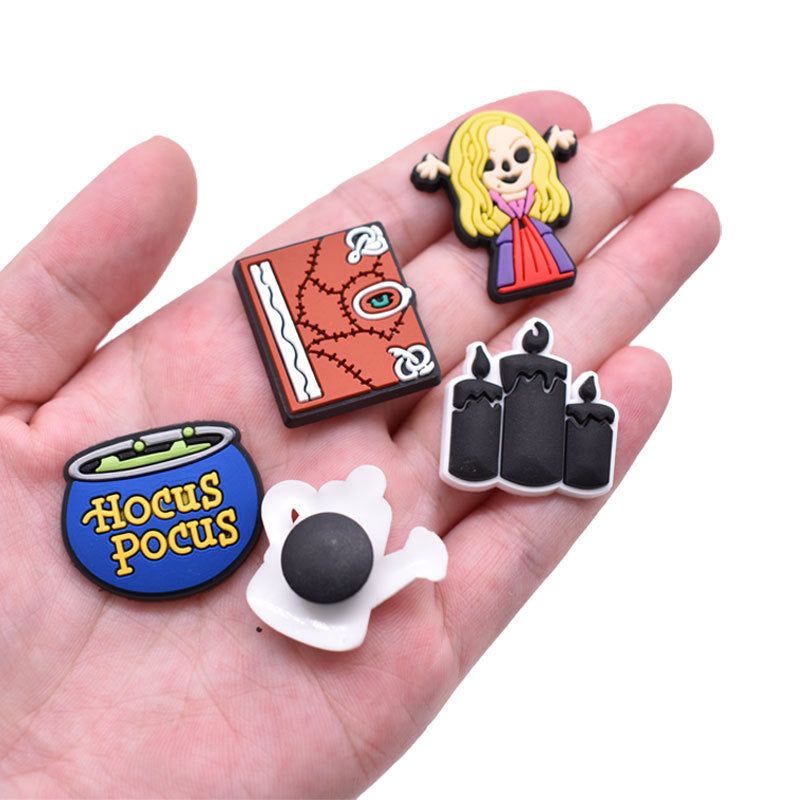 Wholesale Random 100pcs Witch Series Shoes Accessories Shoes Charms  ACC-SC-RYY053