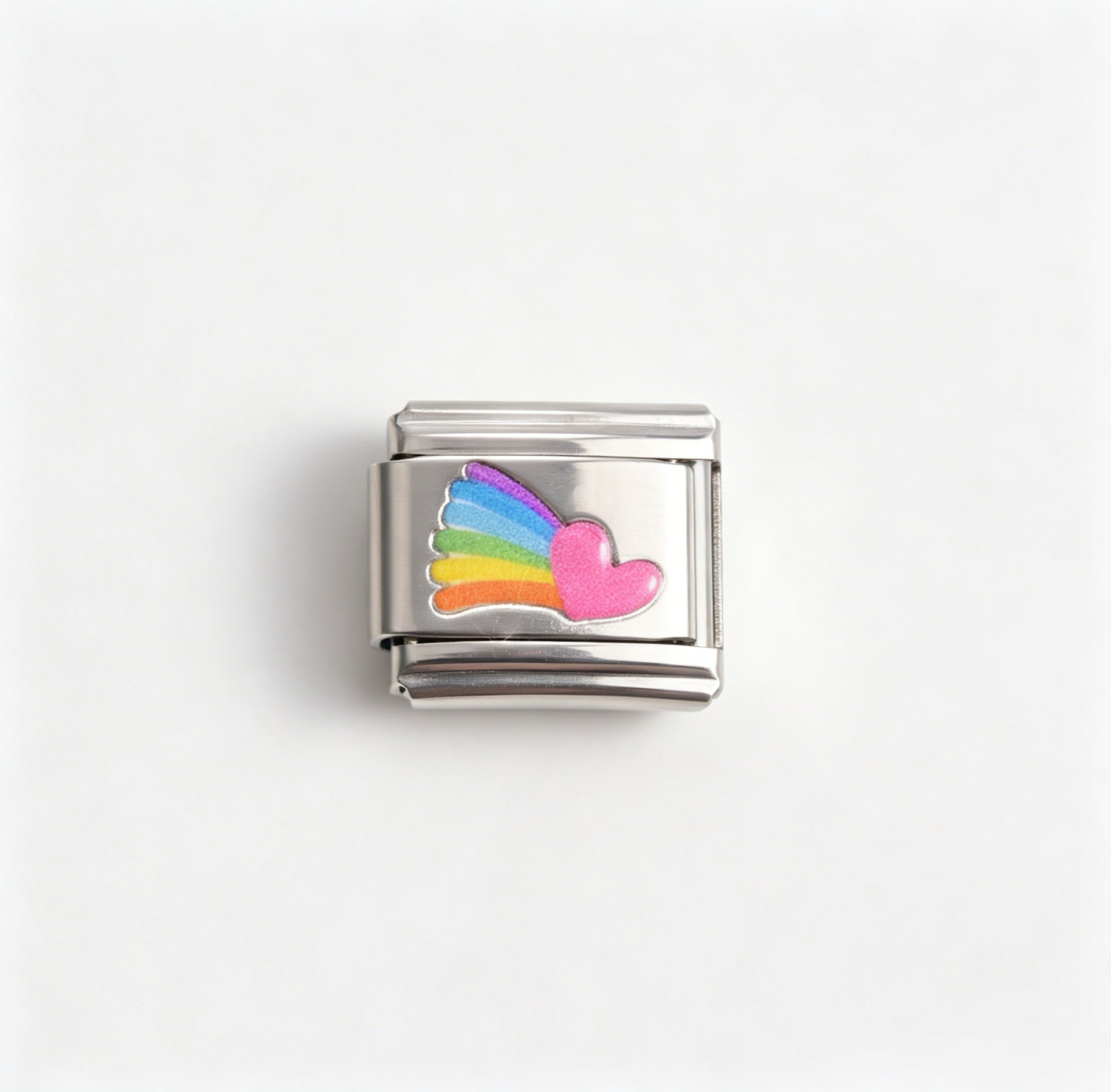 Wholesale Stainless Steel Italian Modular Colorful Bracelet DIY Watch Chain Fashion Accessory Gift for Unisex