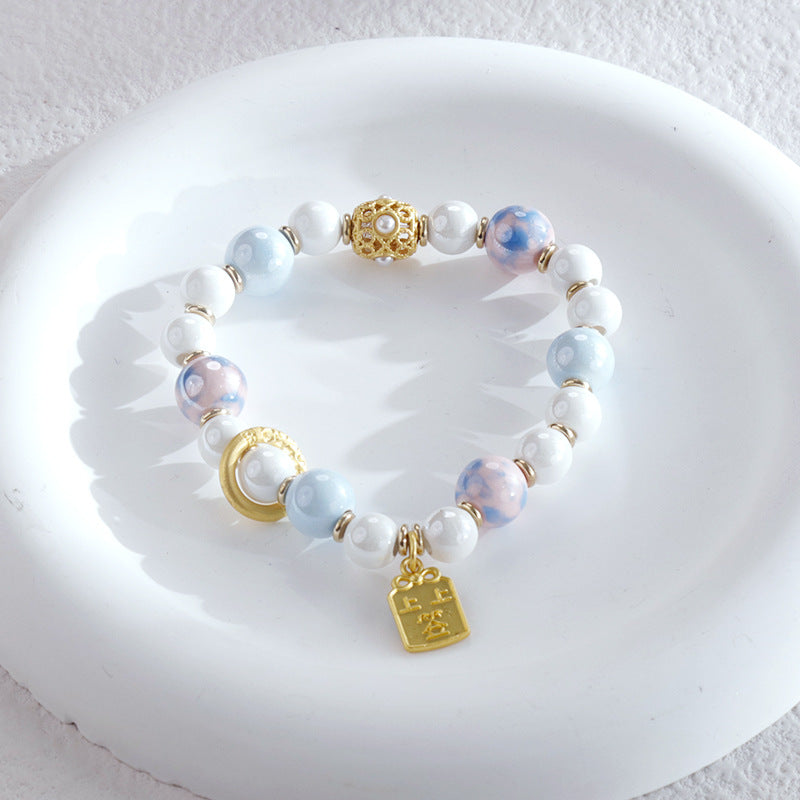 Wholesale Beaded colorful bracelet