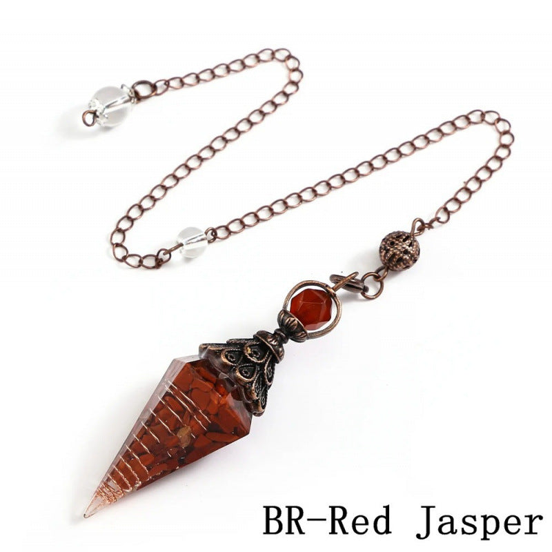 Wholesale Amethyst Crystal Hexagon Pendant Ancient Silver for DIY Jewelry Making Decorative Gift
