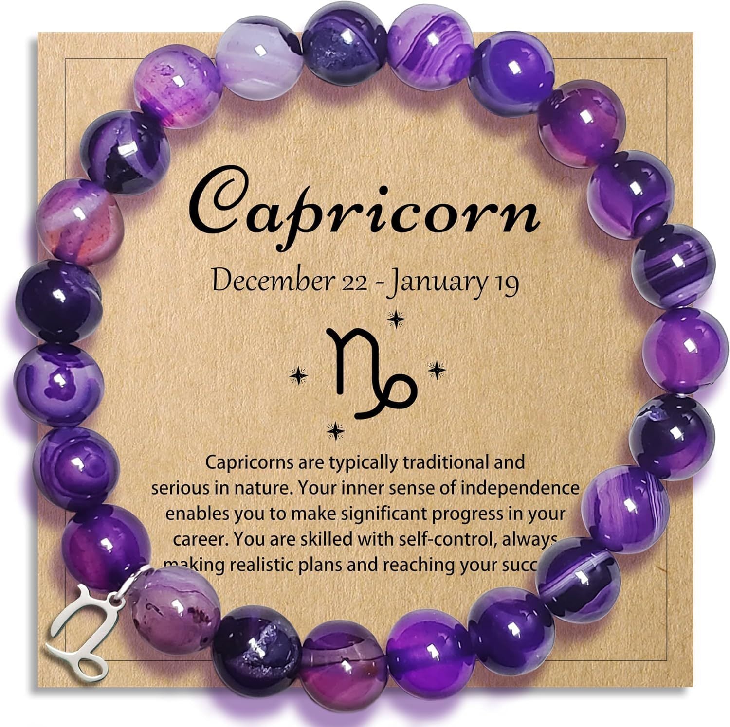 Wholesale 12 Contion Purple Agate Beaded Bracelet Unisex Friendship Gift Jewelry Accessory