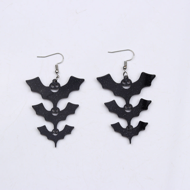 Wholesale  Bat Earrings Acrylic Earrings