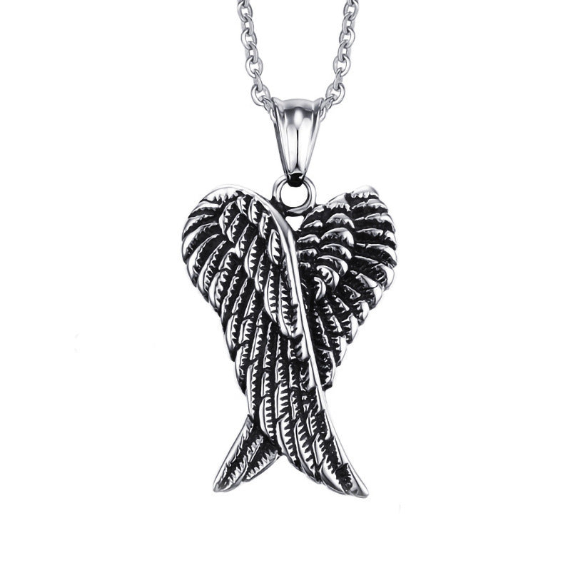 Wholesale  compass necklace stainless steel pendant necklace