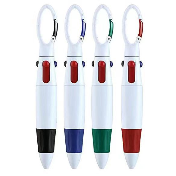 Wholesale Press Carabiner Ballpoint Pen