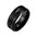 Wholesale  Men's  Electroplated Black Combination Stainless Steel Ring