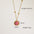 Wholesale  Stainless steel Retro Redstone Series Pendant Necklace