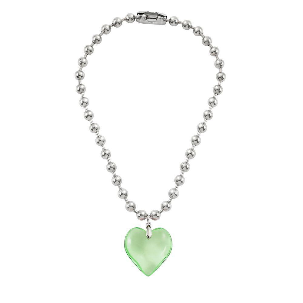 Wholesale double layer simple bow love necklace