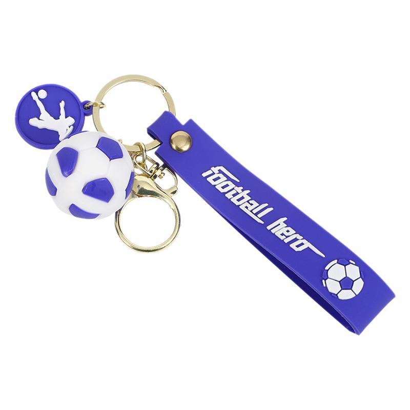 Wholesale World Cup Cartoon Mini Simulation Football Keychain