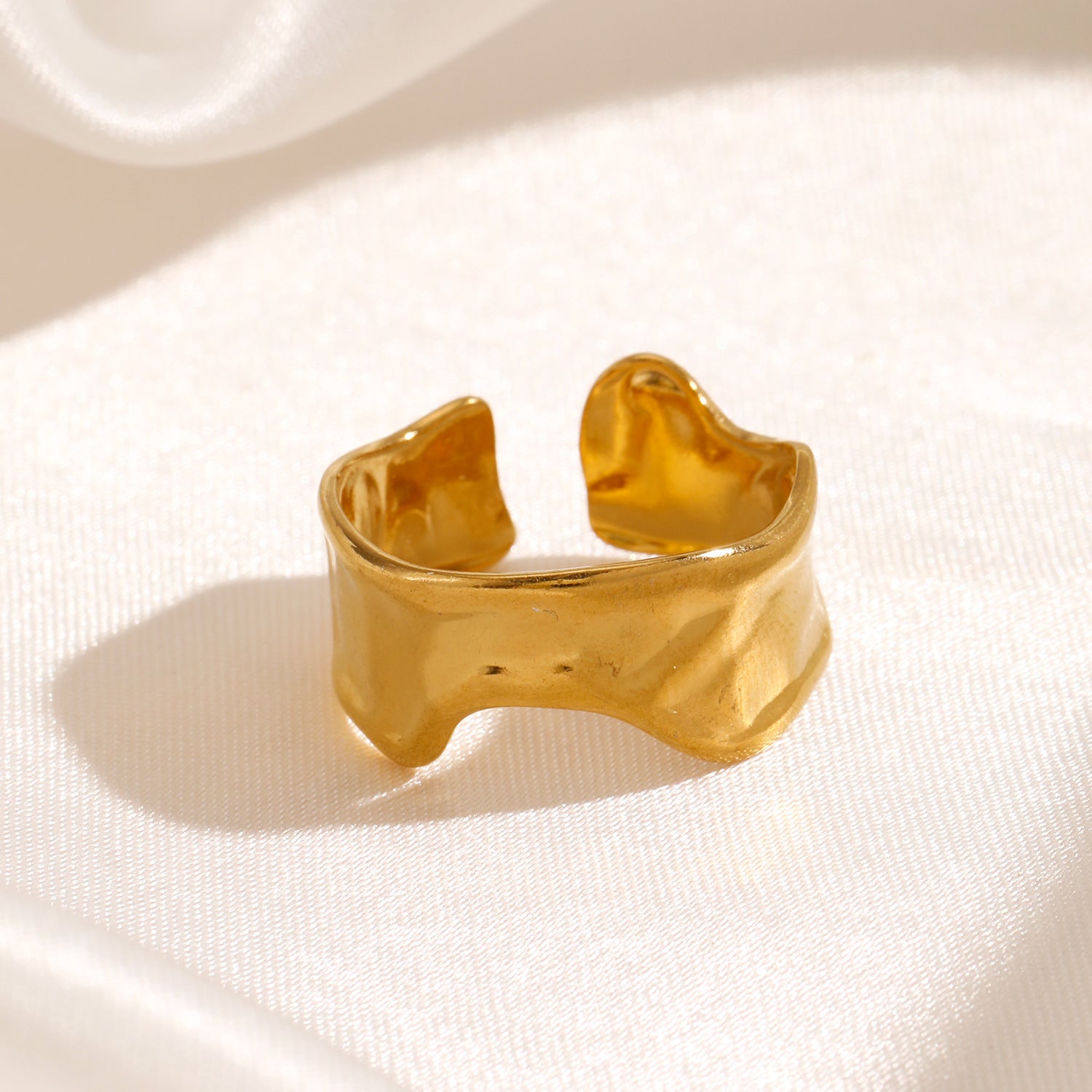 Wholesale stainless steel irregular shaped rings