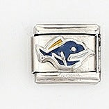 Wholesale 5pcs Italian Charm Bracelet 9mm DIY Splicing Ocean Style Stainless Steel Composable Bracelet