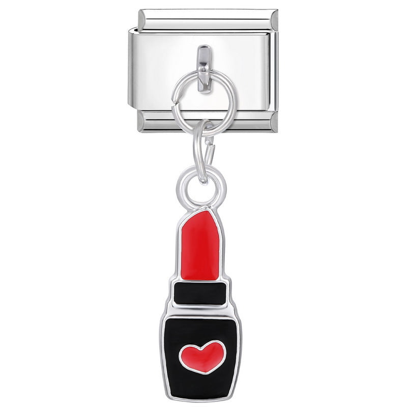 Wholesale Italian Beaded Bracelet 9mm DIY Splicing Removable Stainless Steel Combinable Bracelet