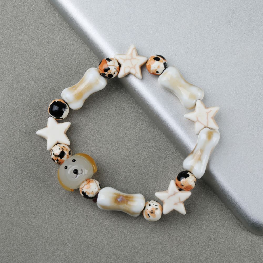 Wholesale Ceramic Puppy Bracelet ACC-BT-YXH004