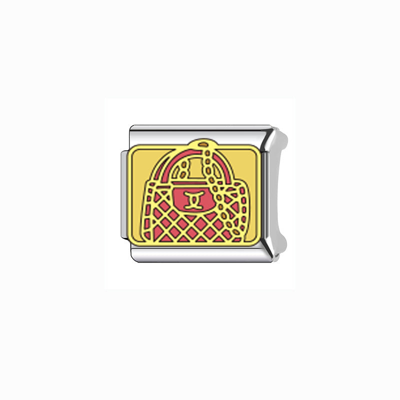 Wholesale Italian Charm Bracelet 9mm DIY Splicing Removable Creative Pattern Stainless Steel Composable Bracelet