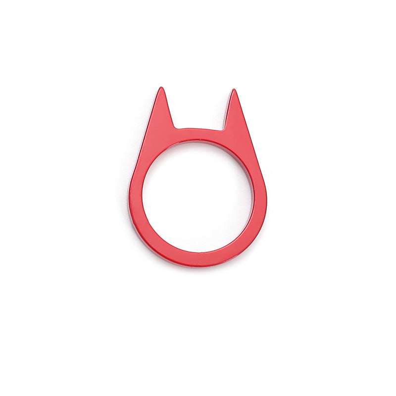 Wholesale  Single Finger Buckle Outdoor Products Ring Keychains