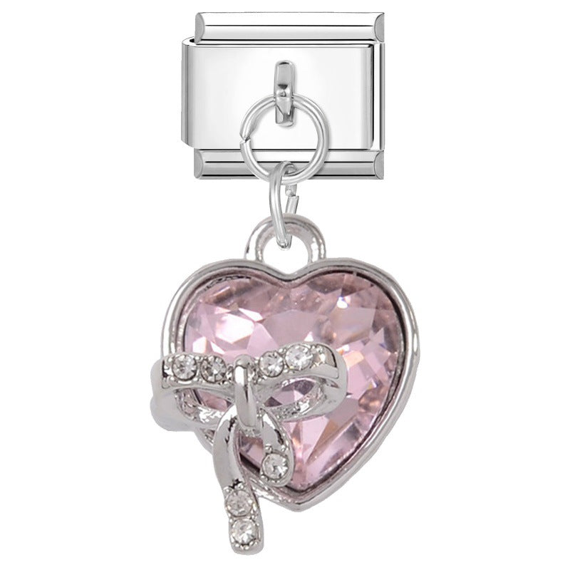 Wholesale Italian Charm Bracelet 9mm DIY Versatile Creative  Stainless Steel Composable Bracelet