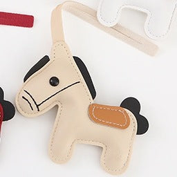 Wholesale Pu Leather Pony Bag Decoration Pendant Keychain
