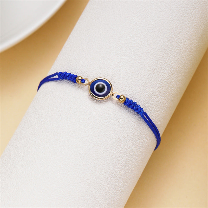 Wholesale  devil's eye eyes hand-woven bracelet