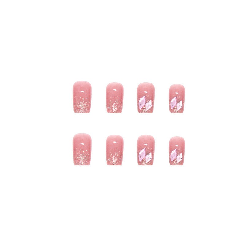 Wholesale  24 Pieces/box Shiny Diamond Nails Kits Nail Stickers