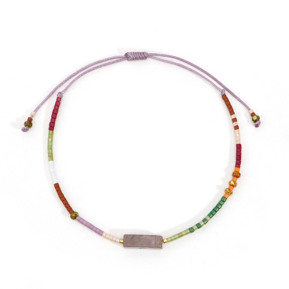 Bracelet en gros en cristal bracelet à la main