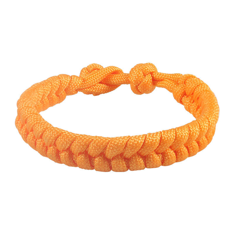 Wholesale solid color umbrella rope bracelet