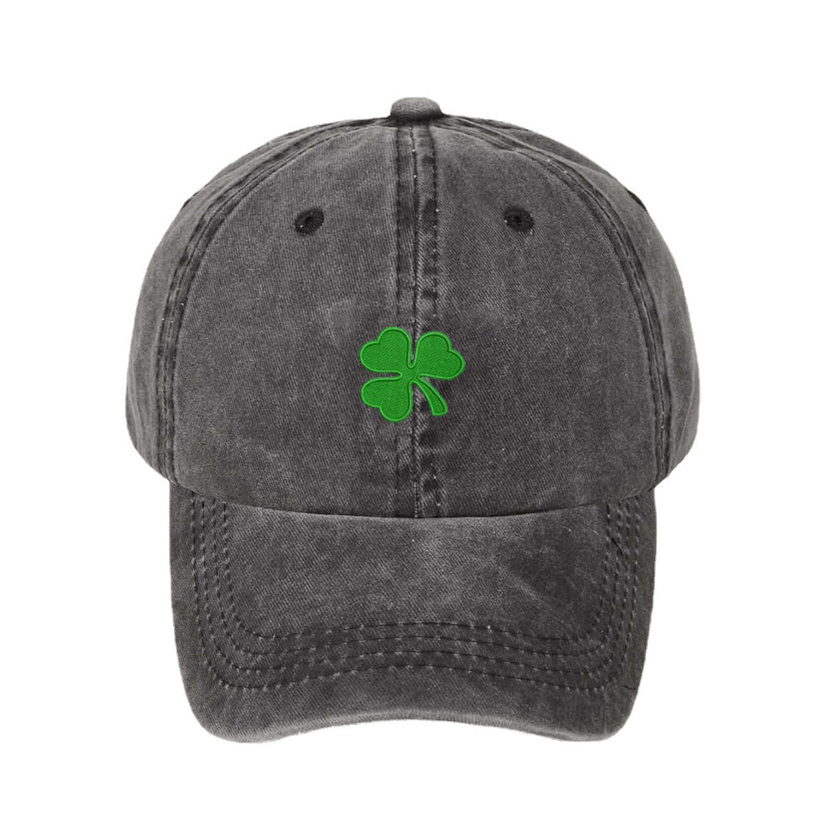 Wholesale Lucky Four Leaf Clover Baseball Cap Hat ACC-HT-TangQiu013