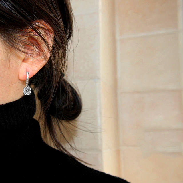 Wholesale Moissanite 925 Sterling Silver Earrings