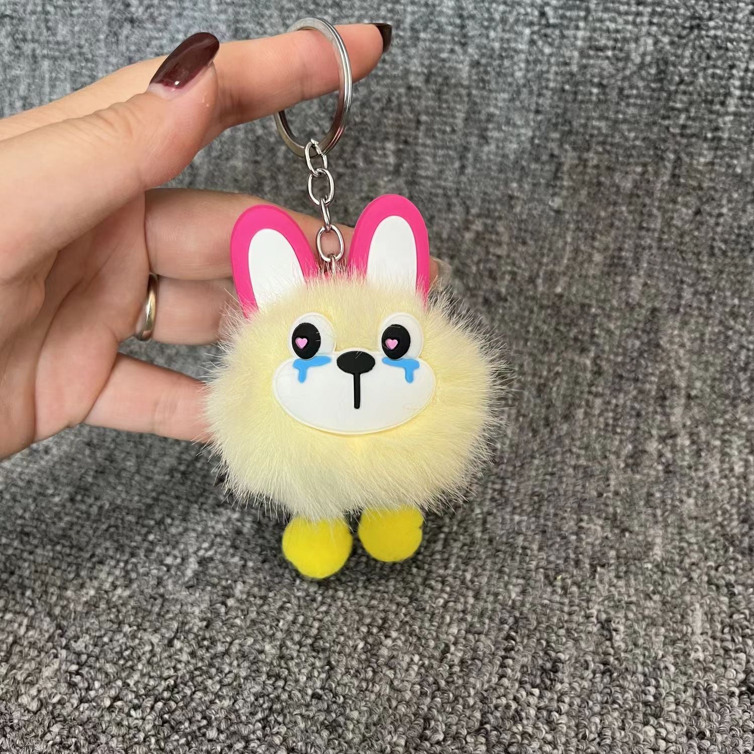Wholesale Rabbit Plush Pendant Keychains ACC-KC-ChenChen001