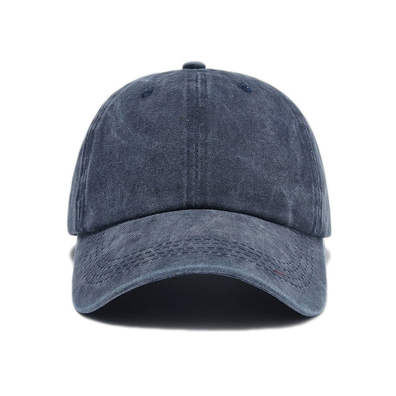 Wholesale embroidered washed distressed soft top baseball cap