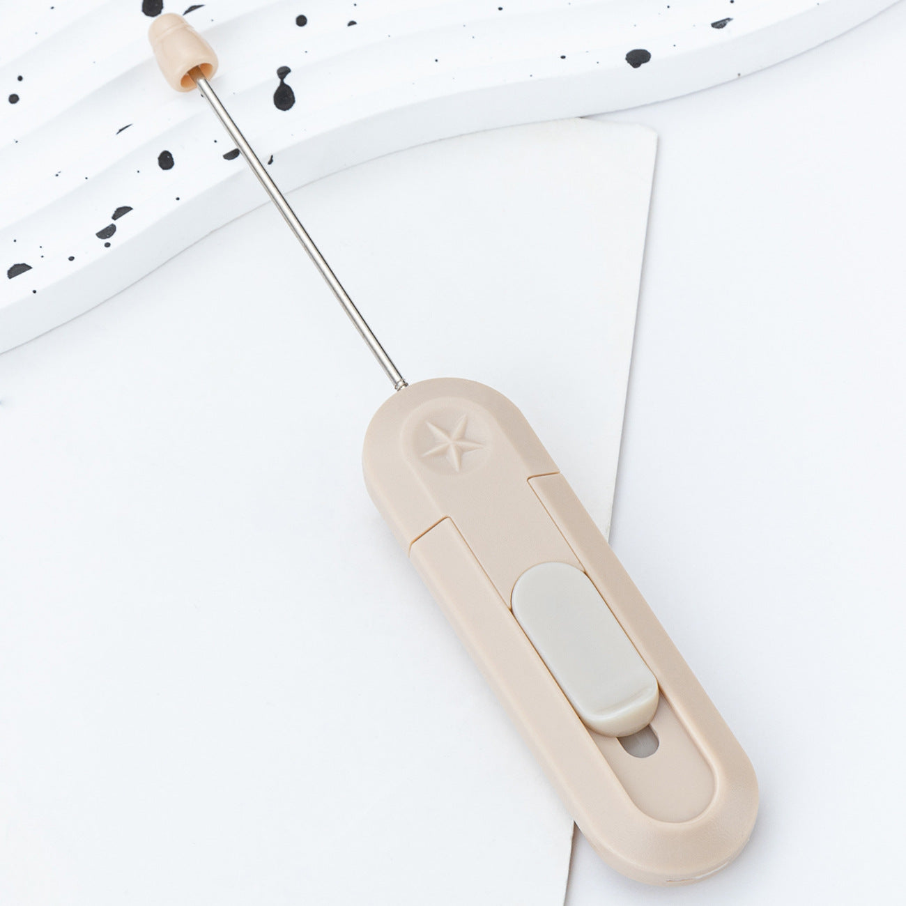 Wholesale DIY Beadable Mini Art Knife Portable Small Express Unboxing Knife Cute Design Open Envelope Office Paper Cutting Art Knife