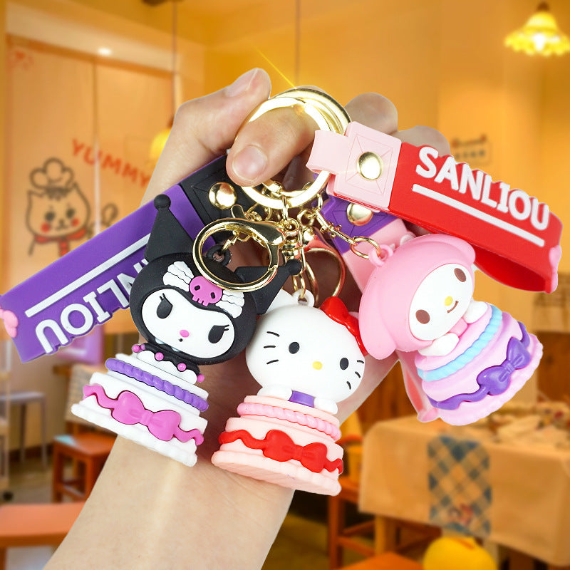 Wholesale Cartoon Cute Silicone Keychains ACC-KC-Yexiang006