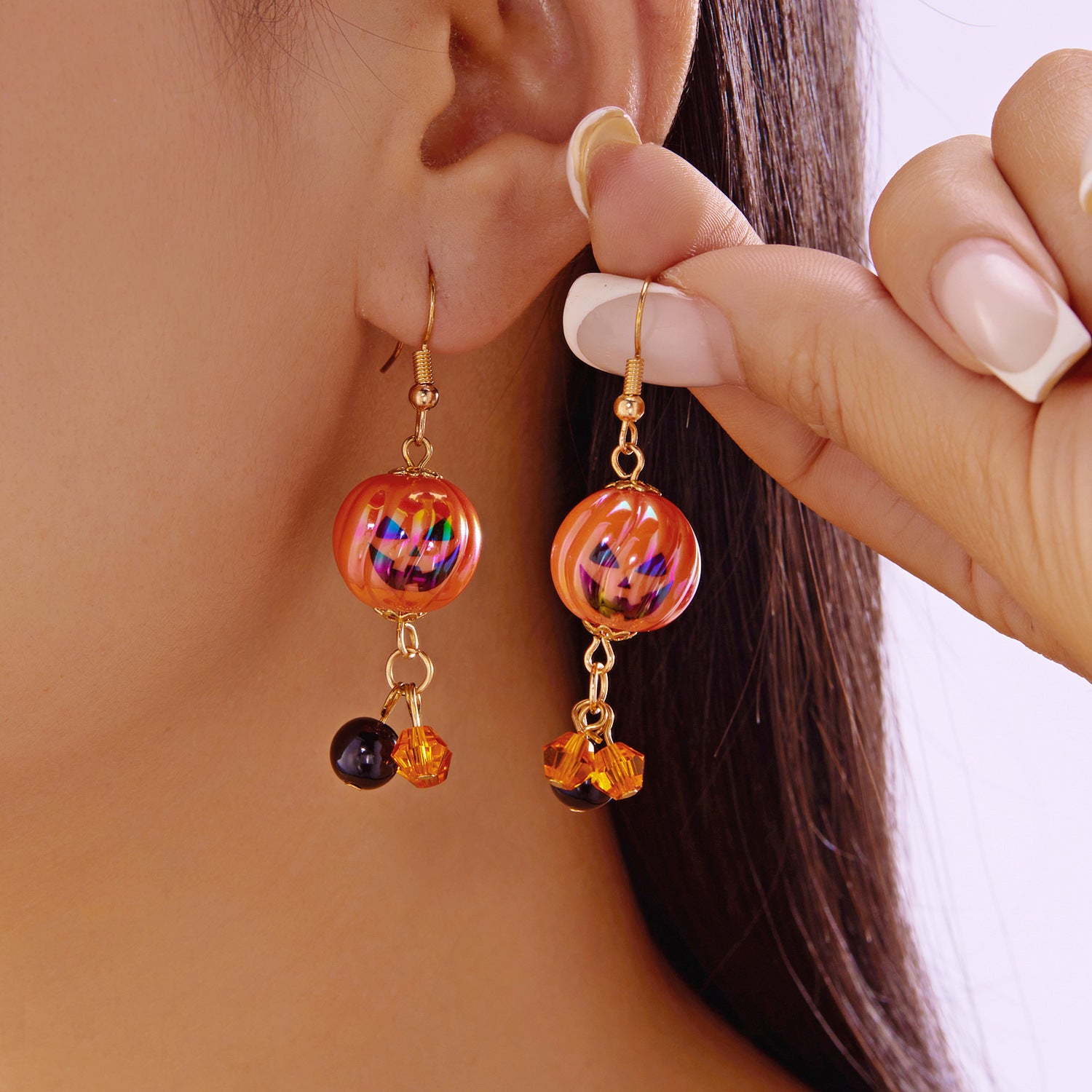 Wholesale  Skull Bat Pumpkin Ghost Earrings
