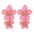 Wholesale  Fresh Flower Earrings Women's Bohemian Double-layer Long earring