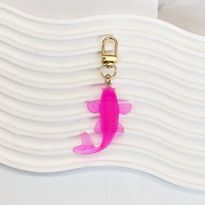 Wholesale Small Goldfish Resin Creative Keychains