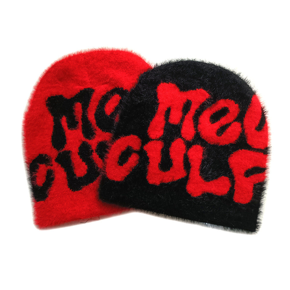 Wholesale  Letter Knitted Hat Beanie Hat