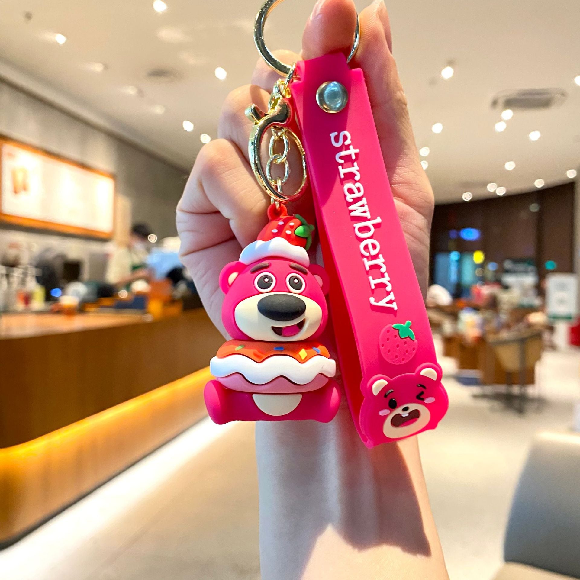 Wholesale Cartoon Cute Silicone Keychains ACC-KC-MingTian003